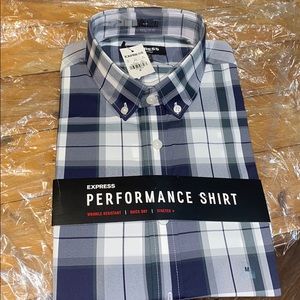 Express Performance Button Down Shirt